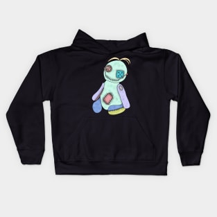 Voodoo doll smile Kids Hoodie